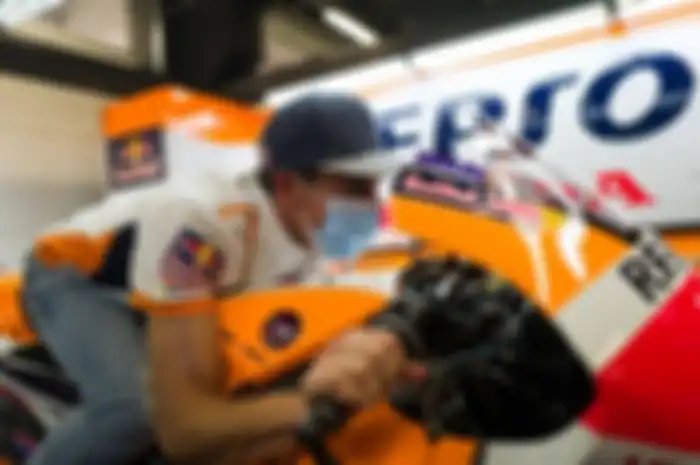 Siap-siap, pembalap Repsol Honda, Marc Marquez mengaku sudah tidak sabar untuk membalap MotoGP lagi.