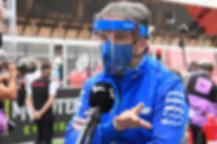 Bos Suzuki, Davide Brivio bicara tentang rencana kedatangan Andrea Dovizioso dan tim satelit milik Valentino Rossi.