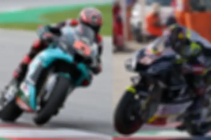 Sejarah MotoGP tercipta jika 2 pembalap MotoGP asal Prancis, Fabio Quartararo (kiri) atau Johann Zarco (kanan), jadi juara di MotoGP Prancis 2020