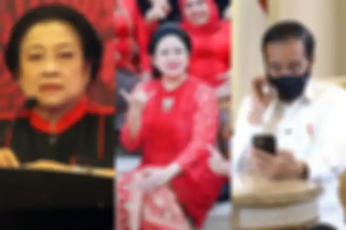 Megawati, Puan Maharani, dan Jokowi