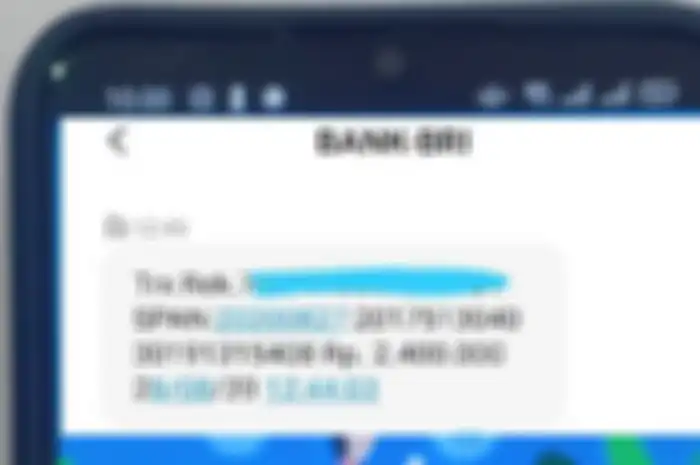 SMS dari Bank BRI pemberitahuan bantuan pemerintah Rp 2,4 juta masuk ke rekening. Mesti tahu cara pencairannya  