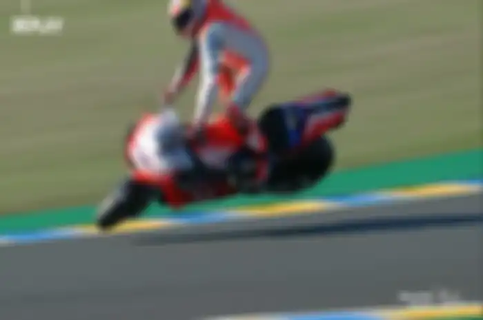 High side di FP3 MotoGP Prancis 2020, Jack Miller selamat gara-gara ini.