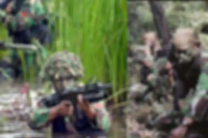 (ilustrasi) Pasukan khusus TNI AD