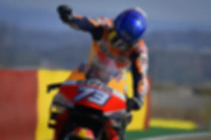 Hasil FP1 MotoGP Teruel 2020, Alex Marquex unjuk gigi tercepat meski sempat tertimpa sial.           