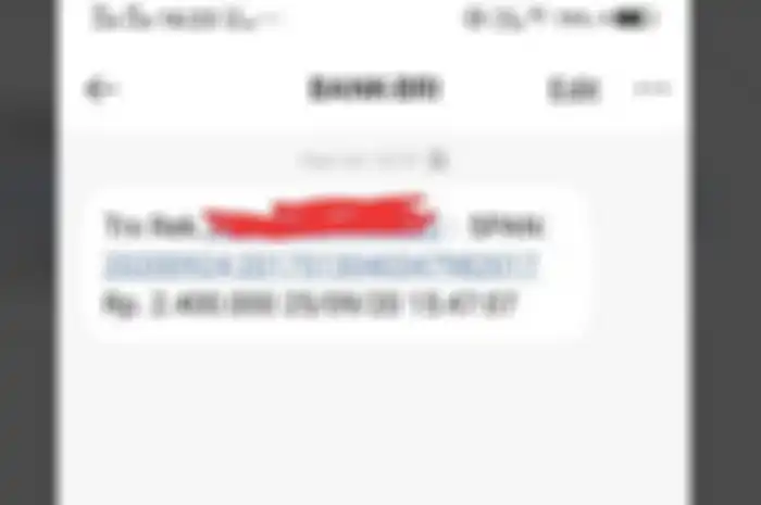 Bingung gak dapat SMS dari BRI, begini cara mengecek apakah terima BLT atau Bantuan Pemerintah Rp 2,4 juta