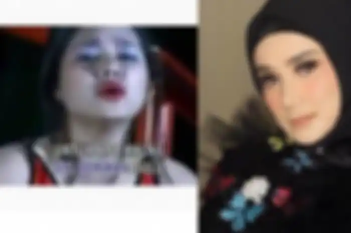 Foto jadul Mulan Jameela (kiri) dan wajah istri Ahmad Dhani kini.