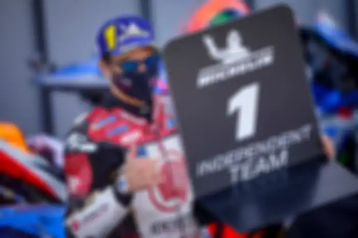 Takaaki Nakagami yang tampil apik di MotoGP Aragon pekan lalu, performanya semakin menggila di atas motor MotoGP Honda tampil domninan di latihan resmi Jumat MotoGP Teruel 2020