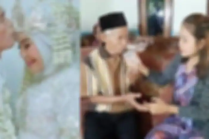 Abah Sarna (78) dan Noni (17) menikah 