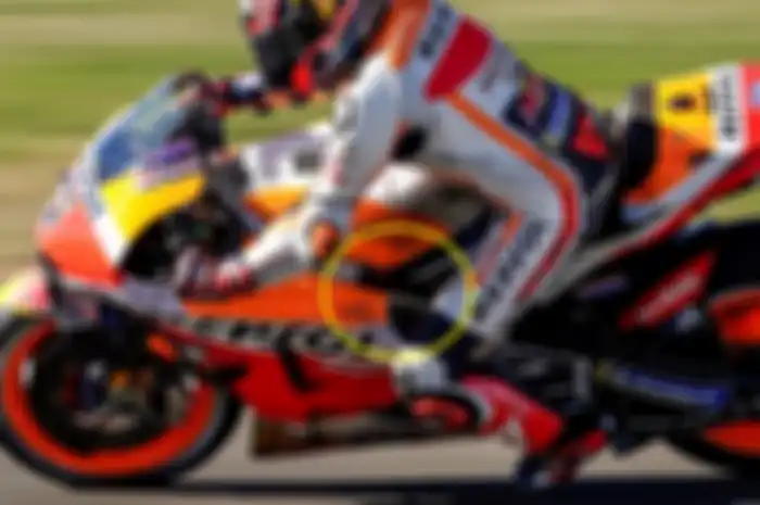 Diam-diam ternyata Honda pakai sasis baru di MotoGP Teruel 2020, akhir pekan lalu di sirkuit Motorland Aragon.