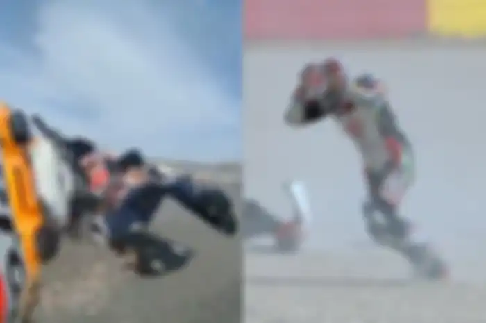 Alex Marquez dan Takaaki Nakagami crash di MotoGP Teruel 2020, pengamat MotoGP malah bilang begini.
