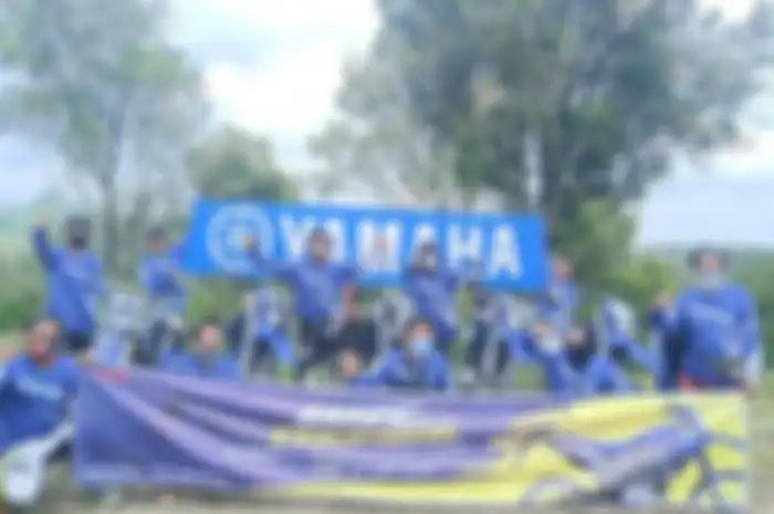 Dorong terbentuknya komunitas WR 155 R, Yamaha Madiun-Kediri gelar trabasan ke Bukit Teletubies.