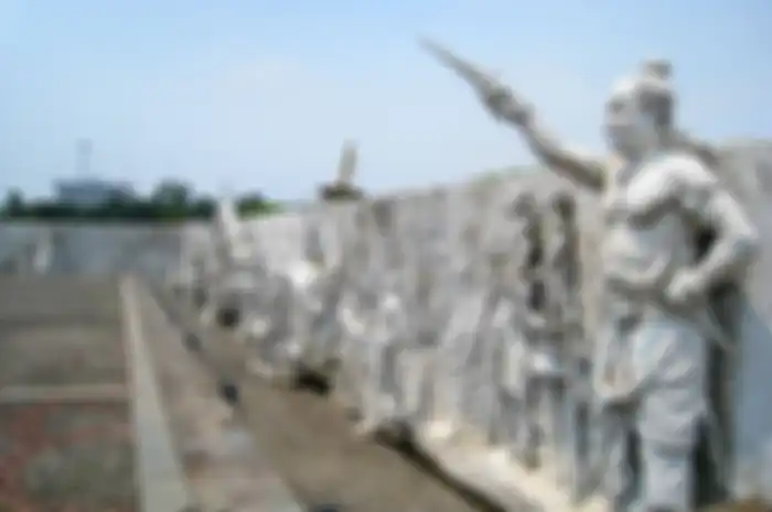 Patih Gajah Mada dalam relief sejarah di Monas - Pelajaran SD Kelas 4, Tema 5 Sub Tema 1, Mahapatih Gajah Mada