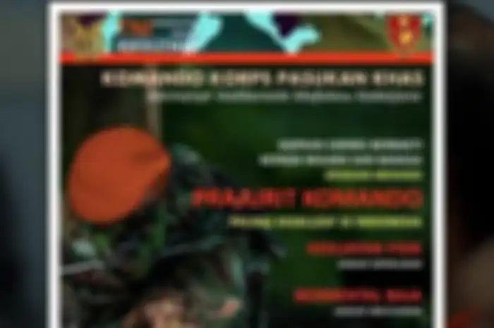 Bikers ingin berkarir di militer pasukan khusus TNI AU? Yuk langsung cek pendaftarannya disini.        