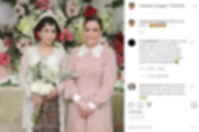 Penampilan Maia Estianty saat hadiri pernikahan Tata Janeeta jadi sorotan