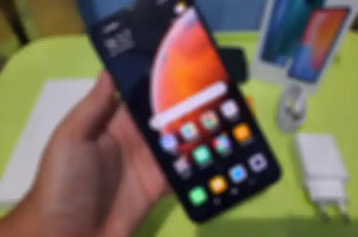 Redmi Note 9 Tampak Depan