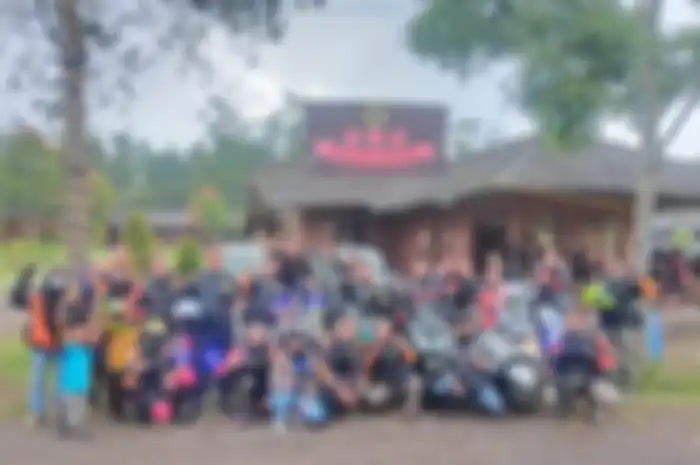 Mantap, UPN Riders Community (URC) gelar famgath sekaligus pelantikan angkatan ke-3 di Kawah Putih Ciwidey.