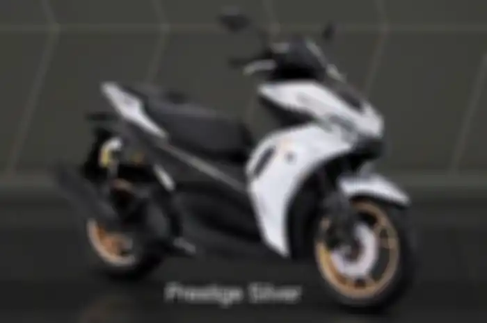 Warna silver di Yamaha Aerox 155 2020