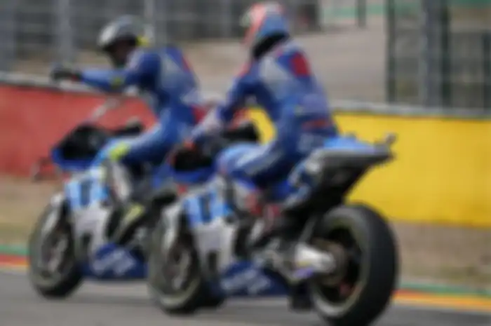 Duo pembalap Suzuki, Alex Rins dan Joan Mir tebar ancaman di tiga putaran MotoGP terakhir di musim 2020.