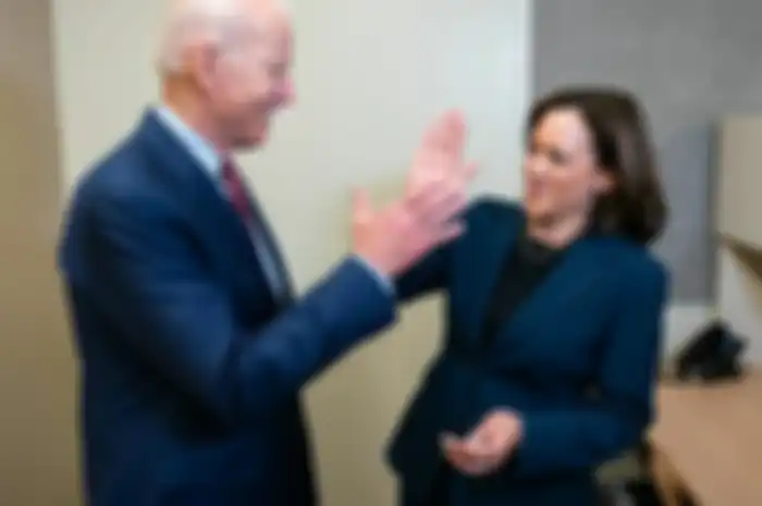 Joe Biden dan Kamala Harris.