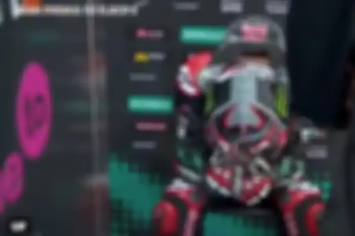 Pembalap Petronas Yamaha SRT, Fabio Quartararo sempat menangis setelah finis MotoGP Eropa 2020, kenapa ya?