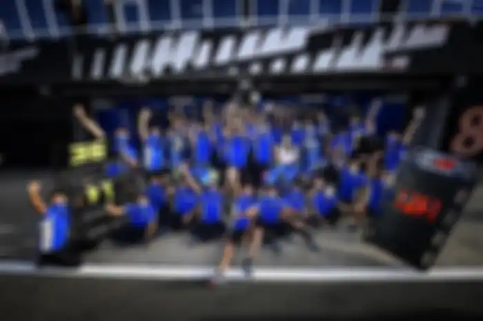 Perayaan Suzuki di MotoGP Eropa 2020, semakin membuat titel juara dunia MotoGP musim ini bagi Joan Mir sudah di depan mata