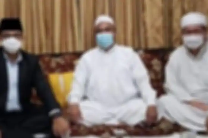 Anies Baswedan, Habib Rizieq Shihab, dan Tengku Zulkarnaen di Petamburan, Jakarta Barat 