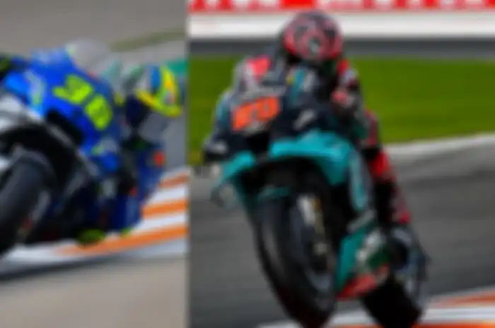 Live streaming MotoGP Valencia 2020, gak cuma Valentino Rossi, calon juara dunia dan rivalnya juga terancam gak lolos Q2