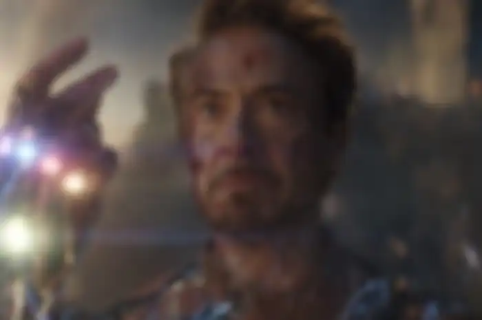 Robert Downey Jr. sebagai Iron Man di Avegers: Endgame