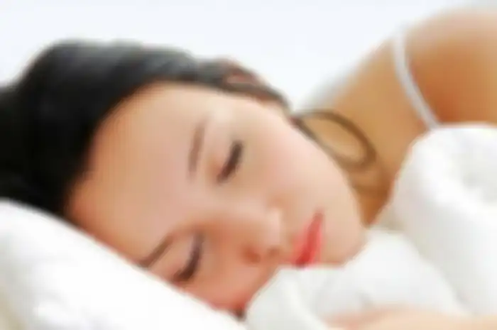 Ilustrasi orang tidur.