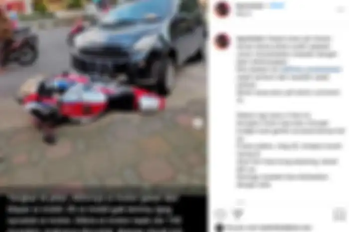 Viral di media sosial, ganti rugi Honda CBR1000RR SP, harganya setara 6 unit Daihatsu Ayla baru