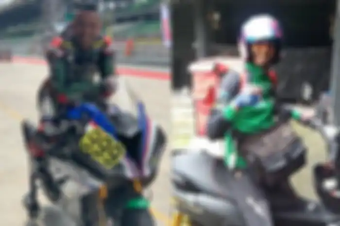 Mantan pembalap Moto2 asal Malaysia, Azlan Shah Kamaruzaman gak malu dirinya beralih profesi jadi pengantar makanan di tengah pandemi Covid-19