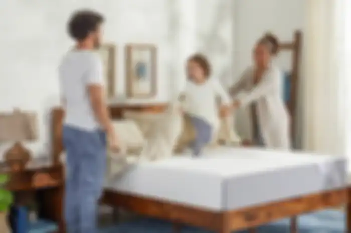 Ilustrasi penataan kamar tidur.