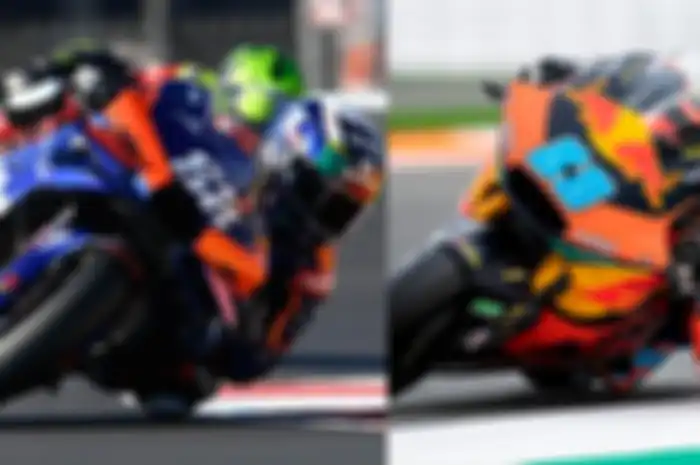 Jorge Martin (kanan) bingung pakai angka berapa buat nomor start di MotoGP 2021 karena angka 88 sudah duluan diambil Miguel Oliveira (kiri)