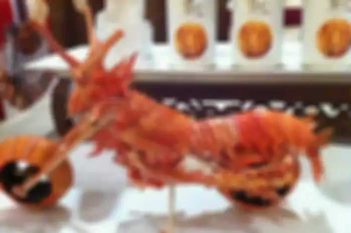 Motor dibuat berbahan cangkang lobster.