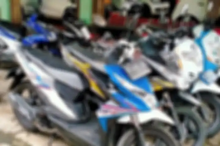 Ilustrasi dealer motor bekas. Honda BeAT dijual mulai Rp 7 jutaan.