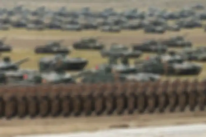 Foto Pasukan Militer China.