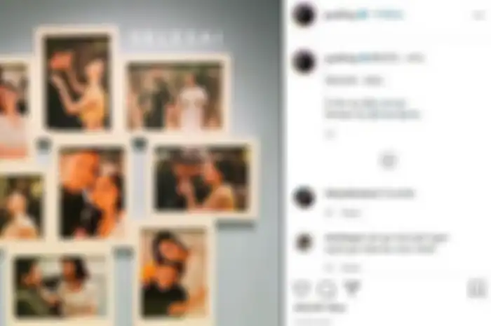 Foto kolase Gading Marten dan Ariel Tatum