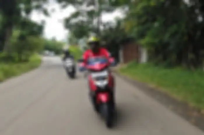 Tempuh jarak 125 km, konsumsi bahan bakar Yamaha Gear 125 saat test ride oleh awak media 56,11 km/liter.