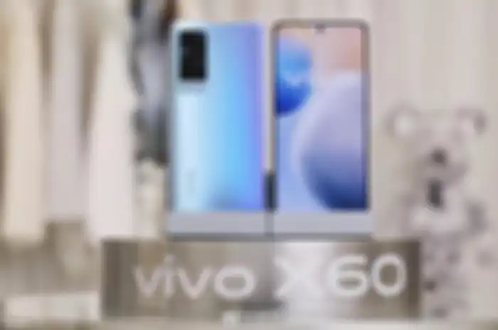 Foto asli vivo X60 yang baru saja dibocorkan melalui akun SlashLeaks di media sosial Weibo.