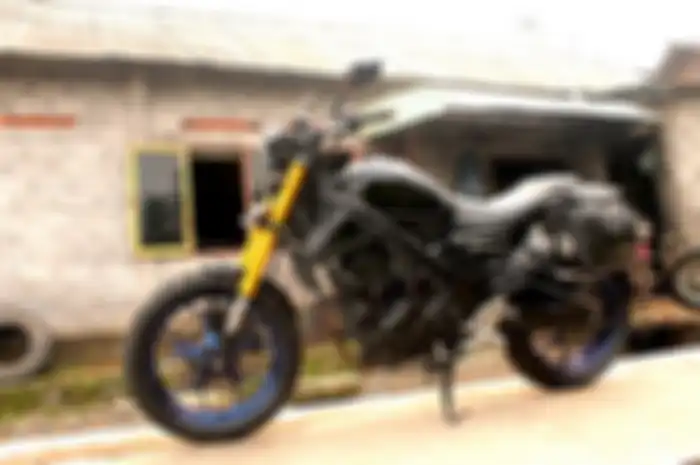 Modifikasi Yamaha MT-25 jadi scrambler, simpel tapi pas banget buat harian.
