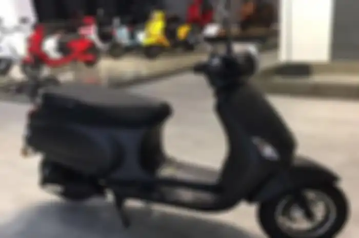 Motor listrik Galactic EV16 mirip Vespa Primavera harga lebih murah dari Honda BeAT