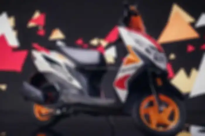 Saudara Honda BeAT meluncur pakai livery Repsol Honda yakni Honda Dio, harganya cuma Rp 13 jutaan