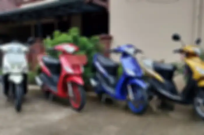 Yamaha Mio lama setelah restorasi di Mionizer milik Jimmy Anwar
