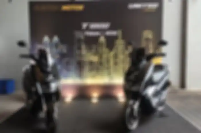 Tampilan motor listrik United T-1800.