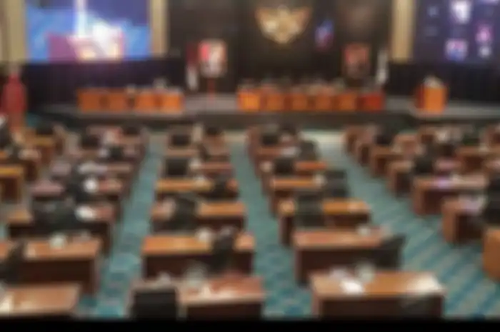 Ilustrasi: suasana rapat paripurna DPRD DKI Jakarta, pada Jumat (27/11/2020). 