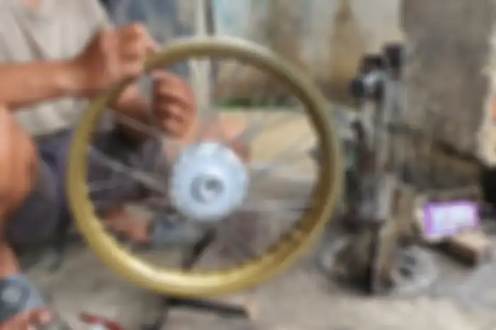 Proses stel pelek jari-jari