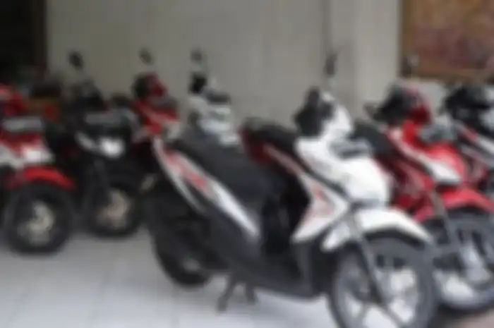 Ilustrasi dealer motor bekas.