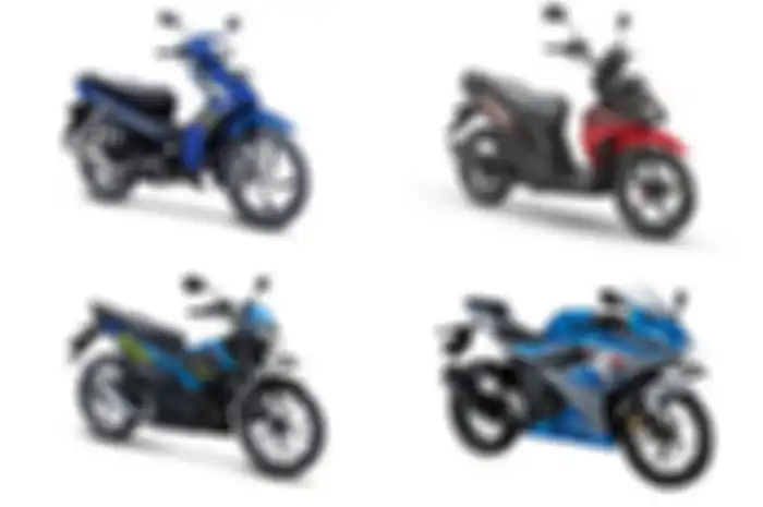 Ilustrasi motor baru Suzuki, saingan Honda BeAT dijual segini.