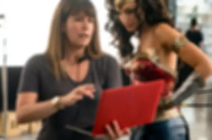 Patty Jenkins saat menyutradai fil Wonder Woman 1984