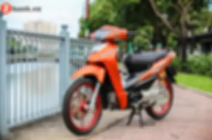 Honda Supra Fit jadi mewah, kena modifikasi berkelas, kakinya spesial!